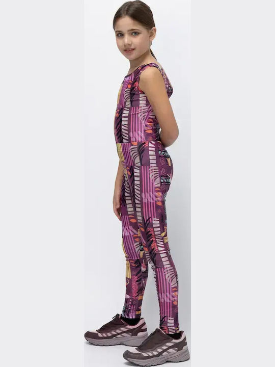Kids Long Legging Pastel Purple