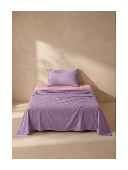 Comfort Set Bed Sheets for Single Bed 160x265cm...