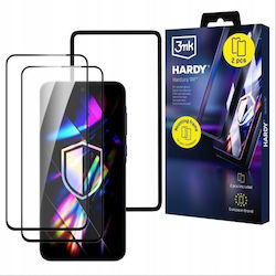 3mk Pack 2 Tempered Glass Galaxy A35 A55 Applicator Frame Black Transparent 3mk Pack 2 Tempered Glass Galaxy A35 A55 Applicator Frame Black Transparent