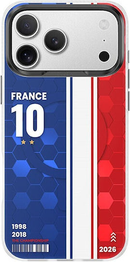 Benks D3 Football Theme Magsafe Σκληρή Θήκη Σιλικόνης Double Crown Gaul Apple Iphone 17 Pro Max