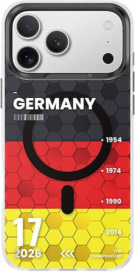 Benks D3 Football Theme Magsafe Hard Silicone Case German Will Apple iPhone 17 Pro Max