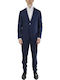 Χειμερινό Ανδρικό Κοστούμι Medium Blue