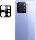 Xiaomi Poco C85 4g 171mm 173mm Imak Tempered Glass Rear Camera Lens Protector Black Edition