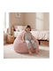 Bean Bag Sofa Pink 70x70x53cm