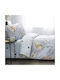 Vesta Home Single Cotton Sheet Set Peter 170x260cm 3 Pieces