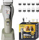 Kemei Professional Rechargeable Stainless Steel Dog Grooming Clipper 8000rpm