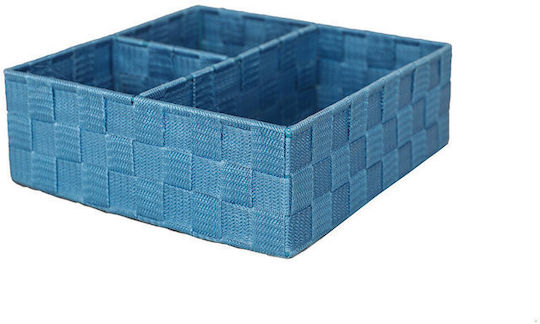 SteweHome Plastic Multicolour Storage Basket 26x26x26cm