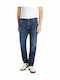 Blugi Bărbați Regular Straight Fit Albastru