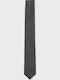 Hugo Men's Silk Printed Tie In Black Color