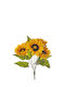 Sunflower Bush X5 H 50 Cm