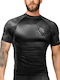Hayabusa Men's Short Sleeve Shirt RG03-SS-G for Jiu-Jitsu Grey