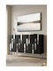 SteweHome Sideboard Holz 120x30x75cm Braun