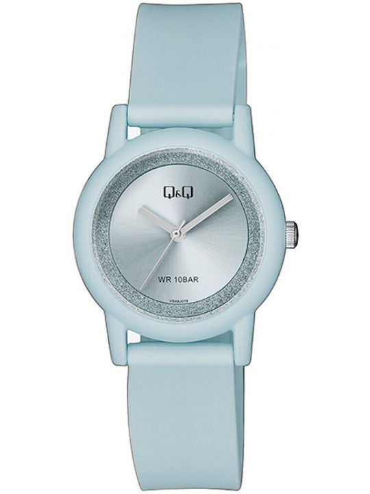 Q&Q Kinderuhren Analog Uhr 32mm Hellblau