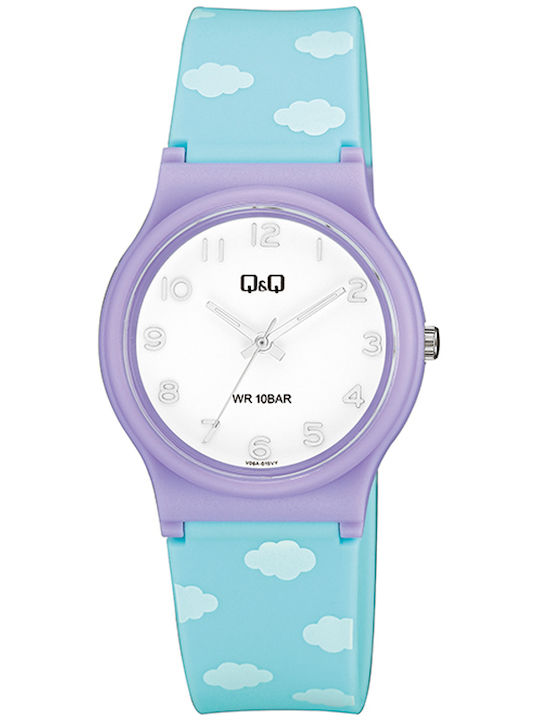 Q&Q Kids Analog Watch 34mm Light Blue