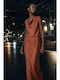 Summer Maxi Dress Rust
