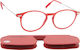 Blue Light Blocking Glasses Oramont Pl 1123 Red...
