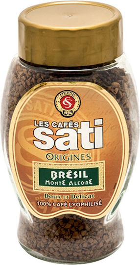 Στιγμιαίος Καφές Sati Caffe Origins Brasil Monte Alegre 100g