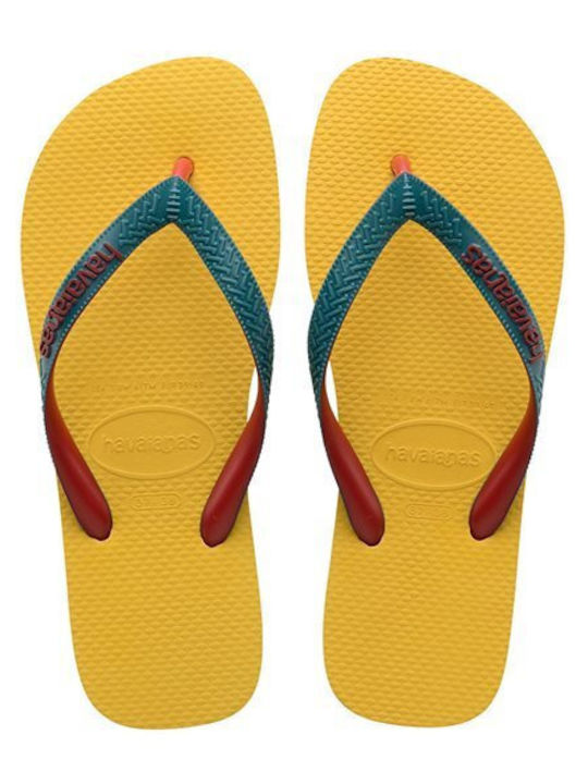 Havaianas Top Mix Σαγιονάρες σε Κίτρινο Χρώμα