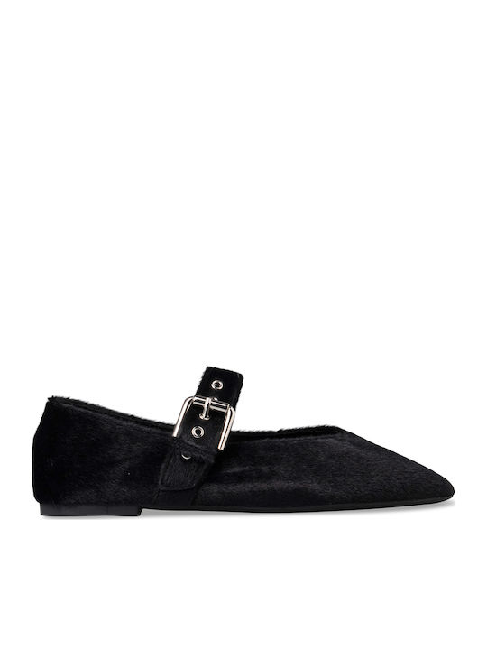 Women's Ballerina Shoes in Black Colour