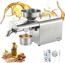 Vevor Ηλεκτρική Μηχανή Ελαιοσυμπίεσης 750w 3,75 Kg H 50°c-300°c Φιστίκια Σουσάμι Σόγια Αμύγδαλα Ddzyj1250w46nnptl001v2 Vevor Ηλεκτρική Μηχανή Ελαιοσυμπίεσης 750w 3,75 Kg H 50°c-300°c Φιστίκια Σουσάμι Σόγια Αμύγδαλα Ddzyj1250w46nnptl001v2