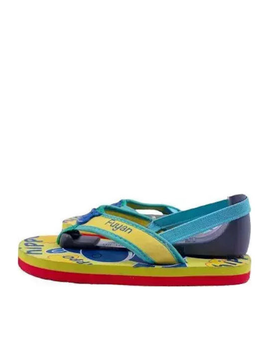Kinder Flip Flops Gelbe