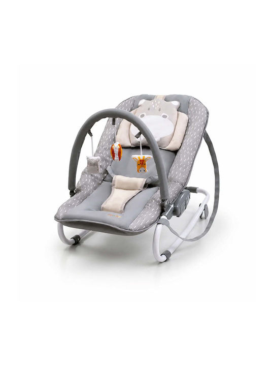 Asalvo Hippo Manual Baby Bouncers & Swing Chairs Grey