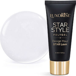 Luxorise Гел за нокти Pure Ivory 30ml