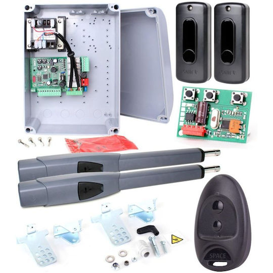 Came Ats 50ags 230v Long Space Kit Double-leaf Gates