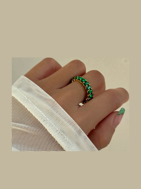 Enotia Damen Stahl Vergoldeter Ring Enotia Damen Stahl Vergoldeter Ring