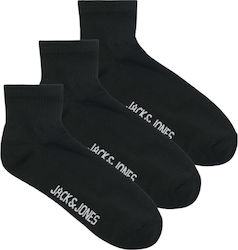 Jack Ανδρικές Κάλτσες Black 3Pack Jack Ανδρικές Κάλτσες Black 3Pack