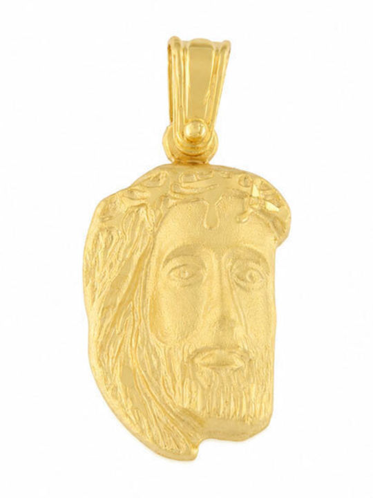 Ios Kinder Amulett Kinderschutzamulett mit Jesus Christus aus Silber A2094