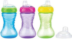 Nuby Easy Grip Baby Trinklernbecher Kunststoff Mehrfarbig Für 6 Monate+ 300ml