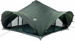 vidaXL Campingzelt Teepee Khaki 500x500x350cm