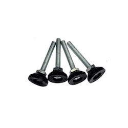 Πόδι Στήριξης Μ10 Επίτοιχο Rack Σετ 4 Τεμ Steel Steel-zmn-pny-wb-xx