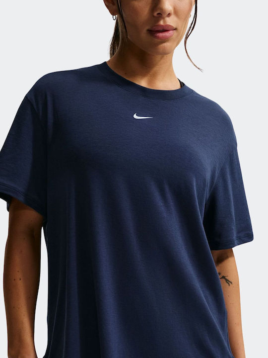 Nike One Relaxed Women's Crop Top Midnight Navy...