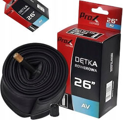 Tube 26 X 1.75 1.95 2.0 2.125 Av 35 Mm Prox