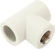 Pp-r Tee 25mm x 1/2'' Pn20 D Pp 25*1/2 Verschiedene Rohrverbindungen