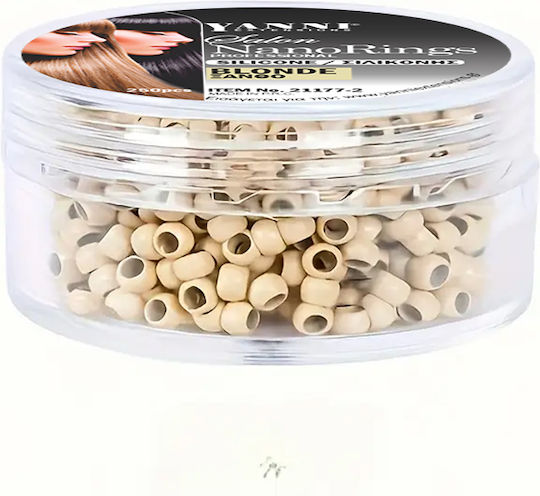 Yanni Extensions Decoration Tools for Nails Yanni Evialia Nano Silicone Rings 250 Pieces