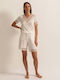 Sofiaman Sommerliches Damen-Schlafanzug-Set Alma Modal