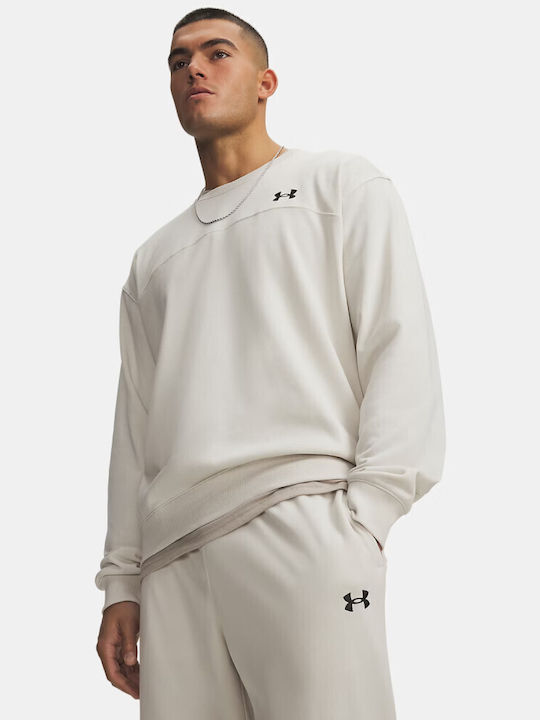 Under Armour Rival Μπλούζα Summit White / Black Under Armour Rival Μπλούζα Summit White / Black