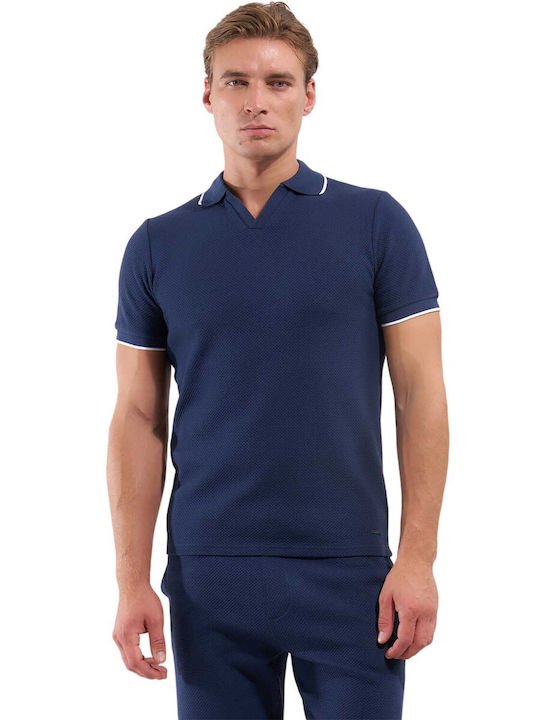 Polo Short Sleeve Shirt Dark Blue
