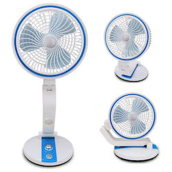 Ventilator Portabil Reîncărcabil cu Lumină LED și Design Pliabil Ventilator Portabil Reîncărcabil cu Lumină LED și Design Pliabil