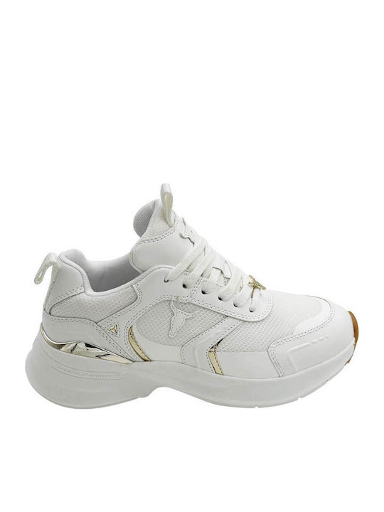 Windsor Smith Knockout Met Sneakers Ασημί