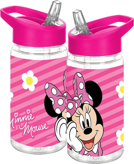 Disney Minnie Παιδικό Παγούρι Minnie Πλαστικό 450ml