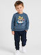 Kids Sweatpants Set With Top Grey 2 Pieces