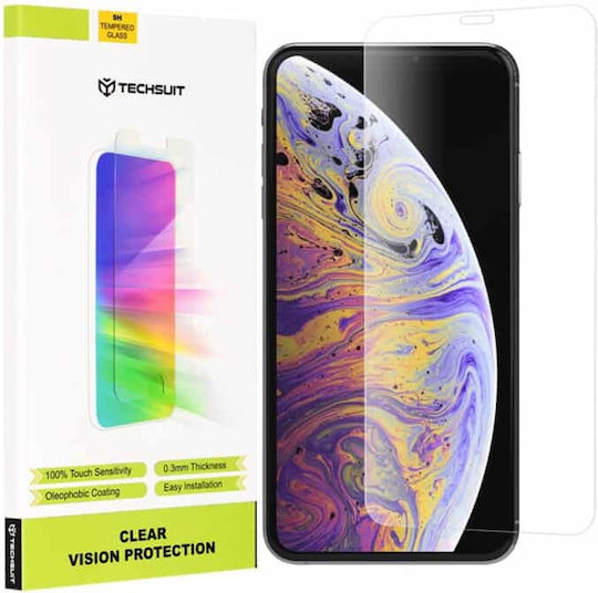 Techsuit Klare Vision Gehärtetes Glas Samsung Galaxy S10 Lite