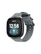 Samsung Galaxy Watch8 8 Classic Xdfind Ring Buckle Nylon Canvas Watch Band Grey