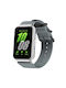Samsung Galaxy Fit3 Sm-r390 Xdfind Ring Buckle Nylon Canvas Watch Band Γκρι