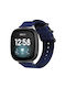 Samsung Galaxy Watch Ultra Ultra 2025 Xdfind Ring Buckle Nylon Canvas Watch Band Midnight Blue