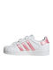 Superstar Ii Kids Sneakers with Hoop & Loop Closure White